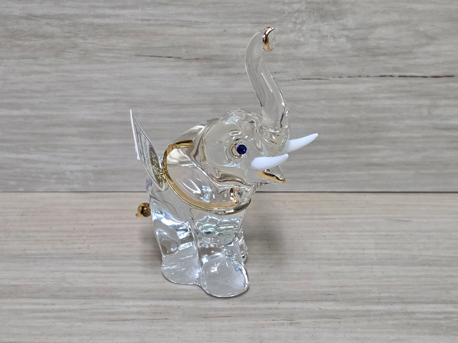 Glass Baron Handcrafted Art 3 Inch Elephant A3 127
