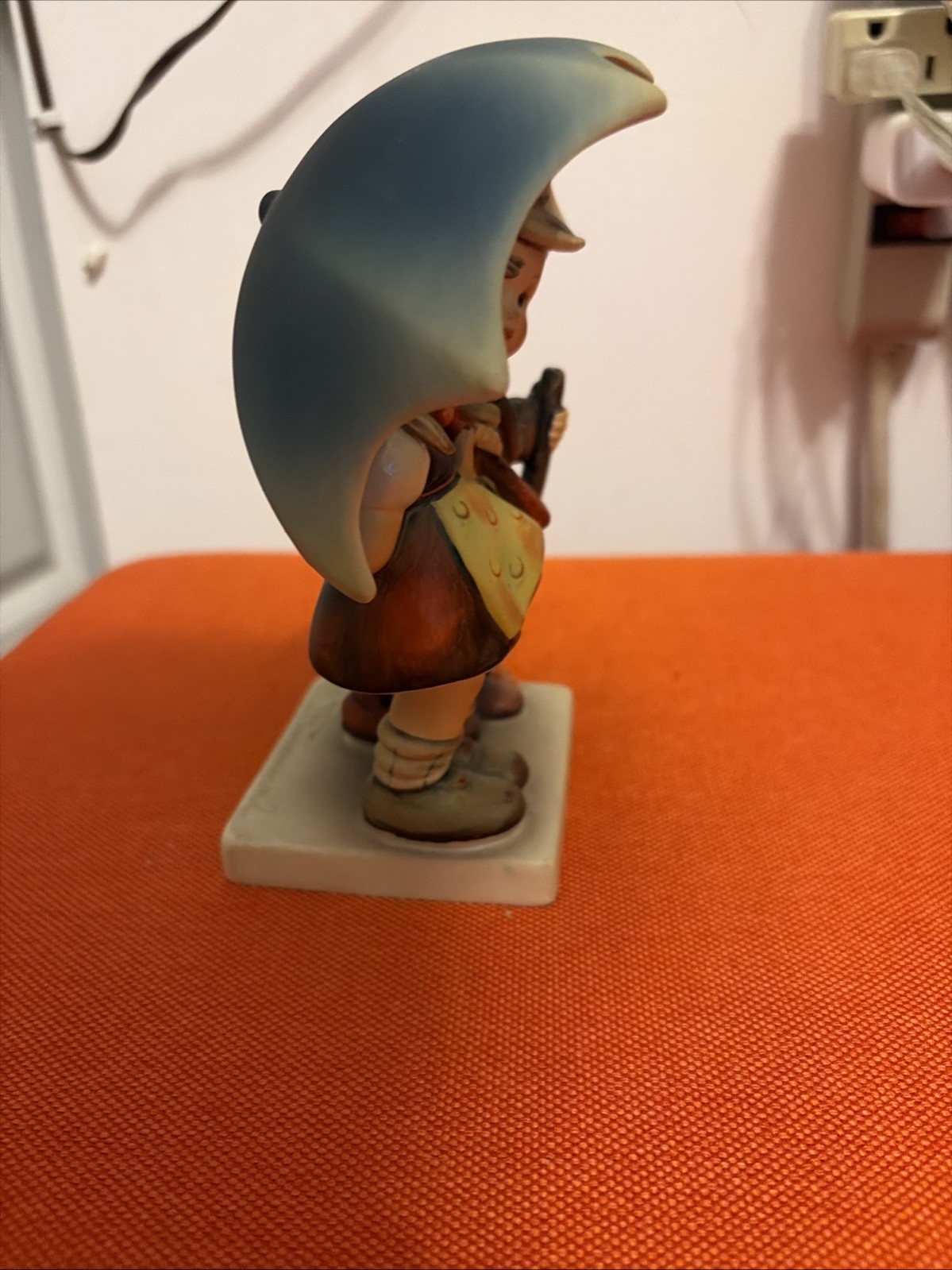 Hummel Porcelain Figurine. Excellent Condition. Stormy weather