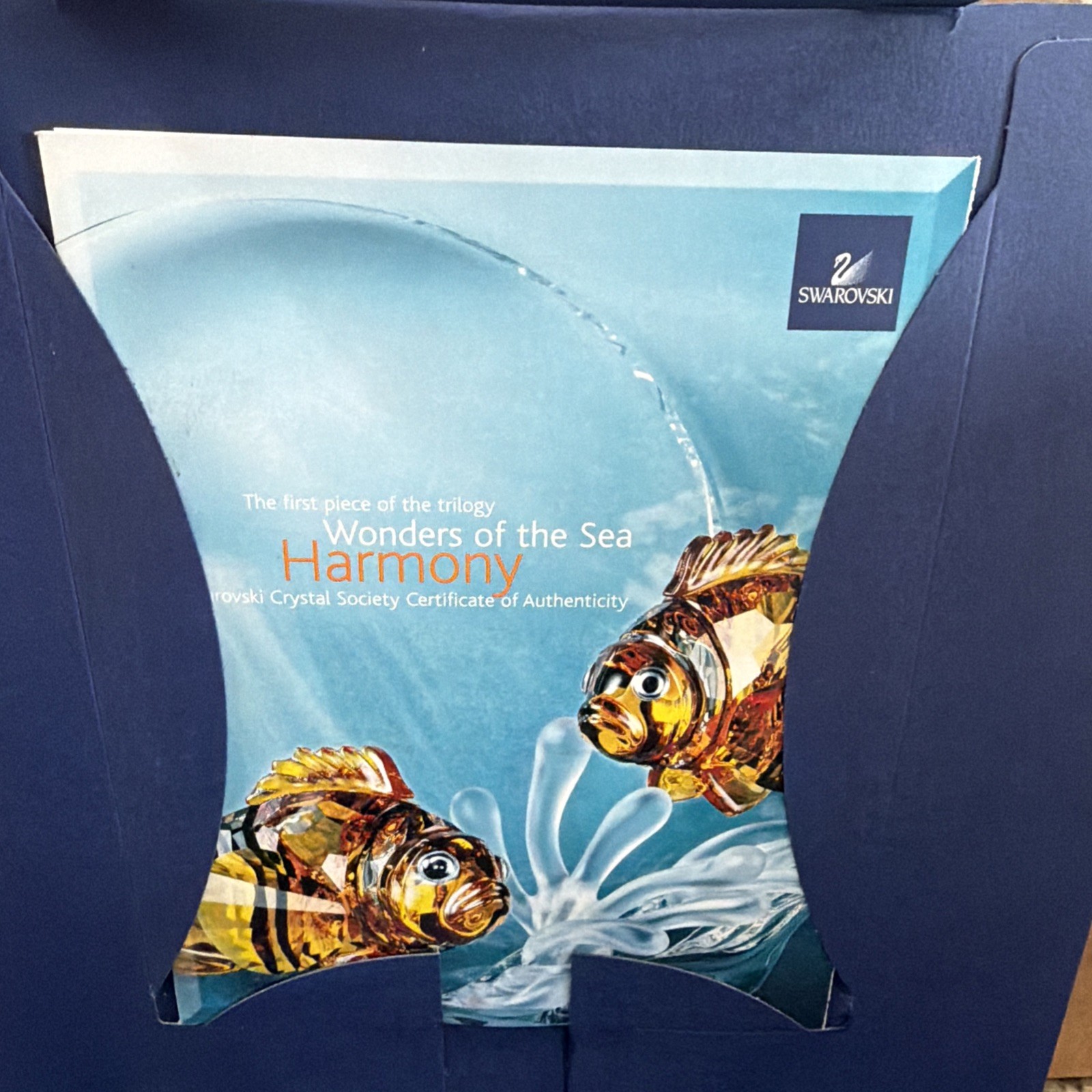SWAROVSKI SCS ANNUAL EDITION 2005 HARMONY – COLOR 657120 NIB with COA