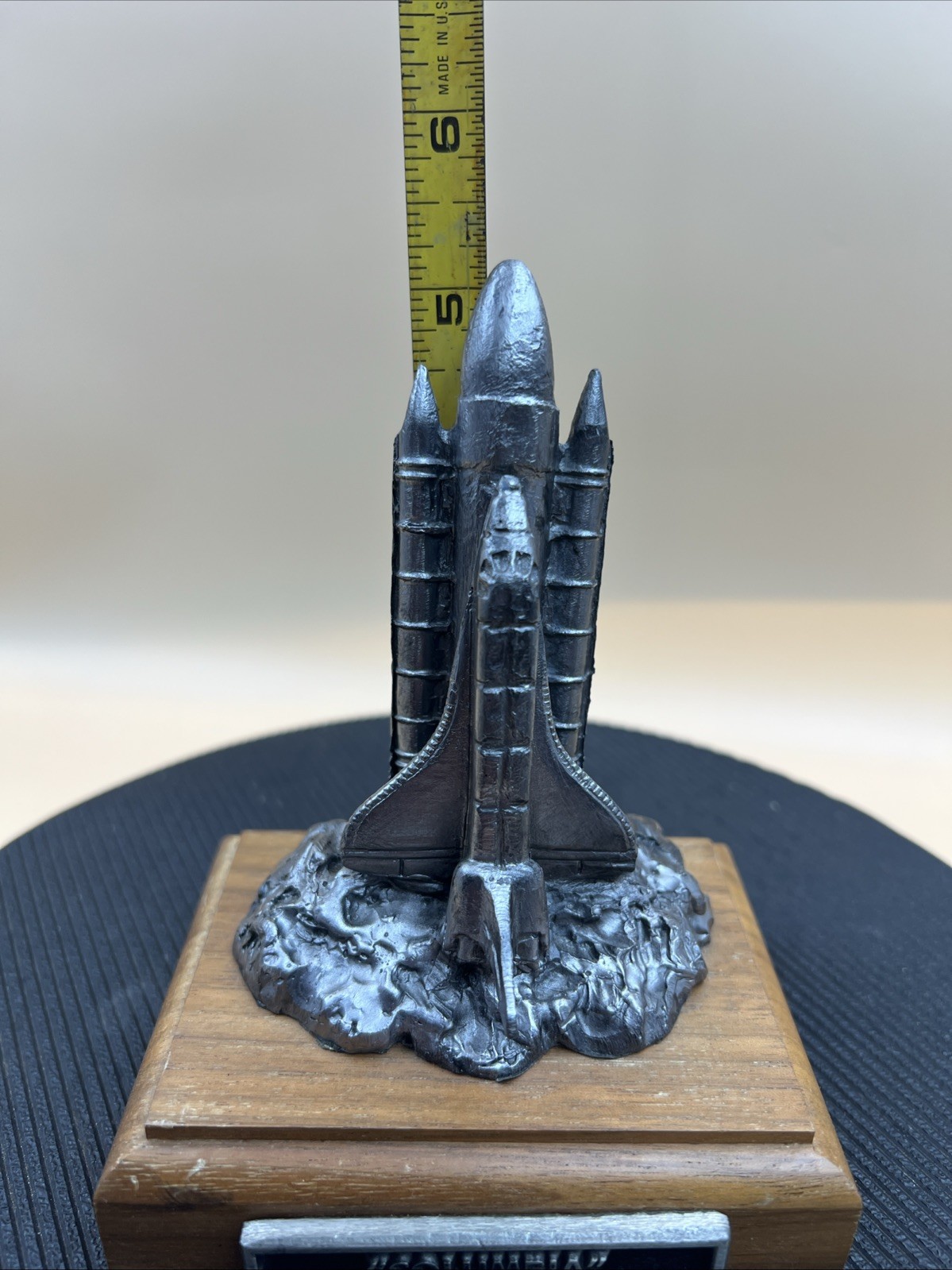 NASA Columbia Space Shuttle Launch Ricker Pewter Statue SIGNED 316/750