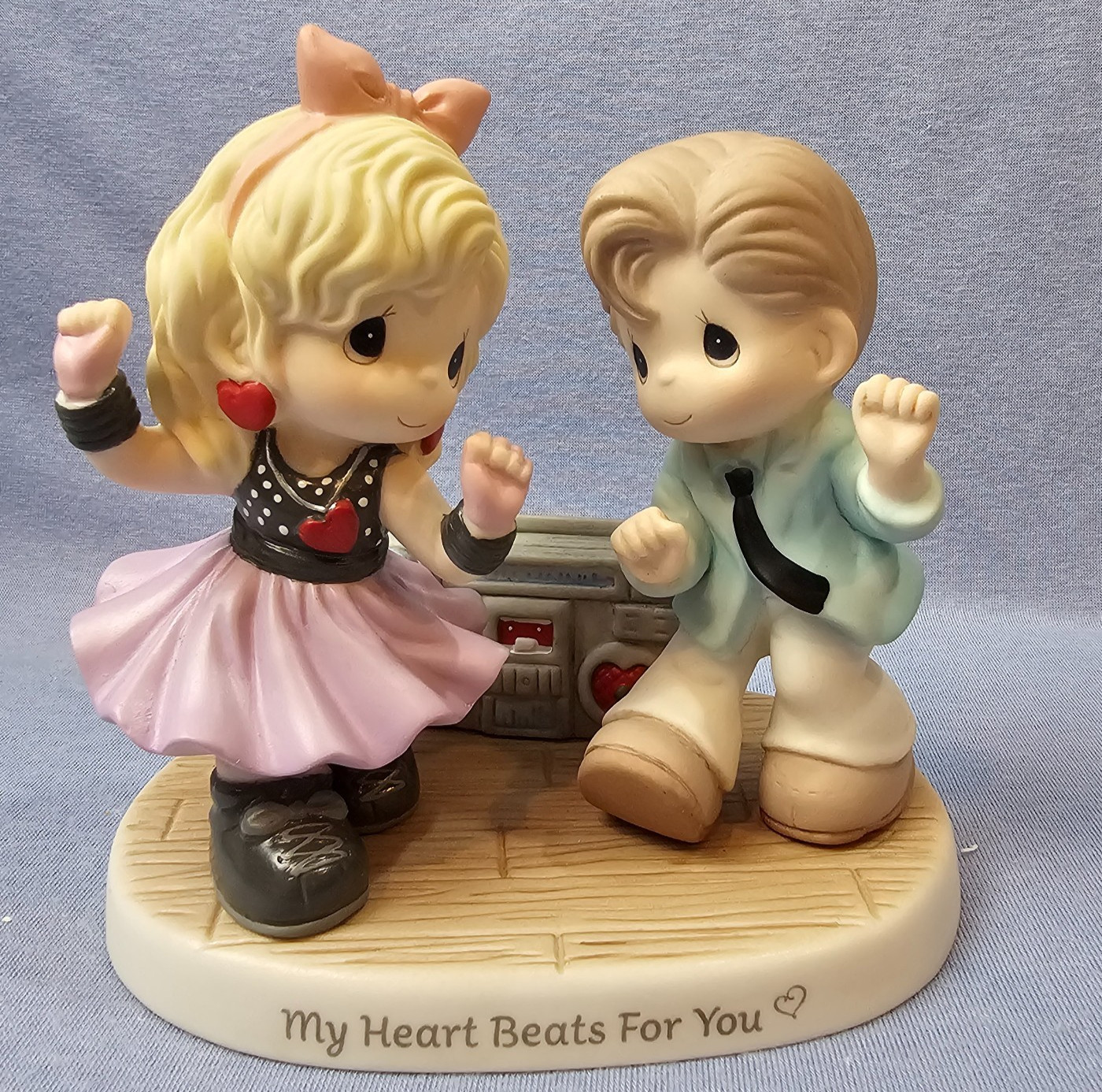 DEFECTIVE other see details Precious Moments My Heart Beats For You 80s G3D