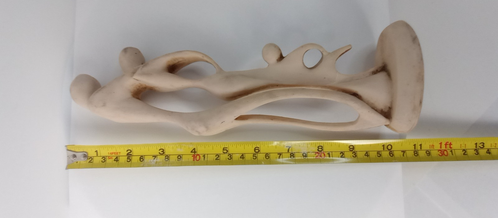 Vintage / Antique Mother, Father and Child Sculpture 11″