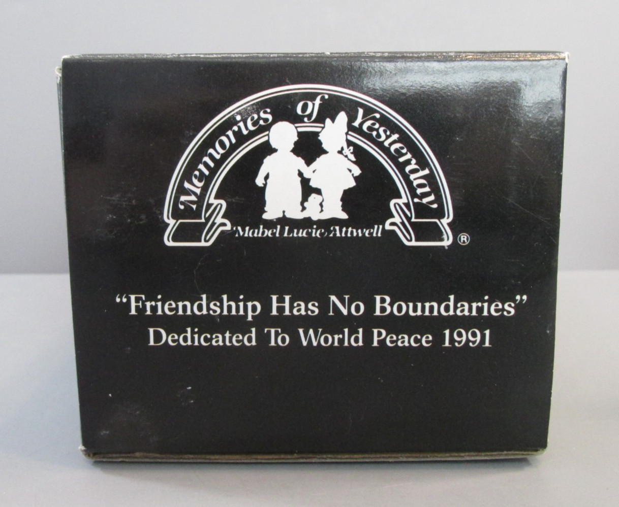 1991 Memories of Yesterday “Friendship Has No Boundaries” Figurine – #525545