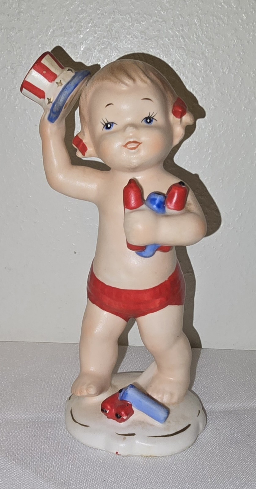 Vintage Napco 4th Of July Calendar Cutie July 1962 Patriotic IC-5767