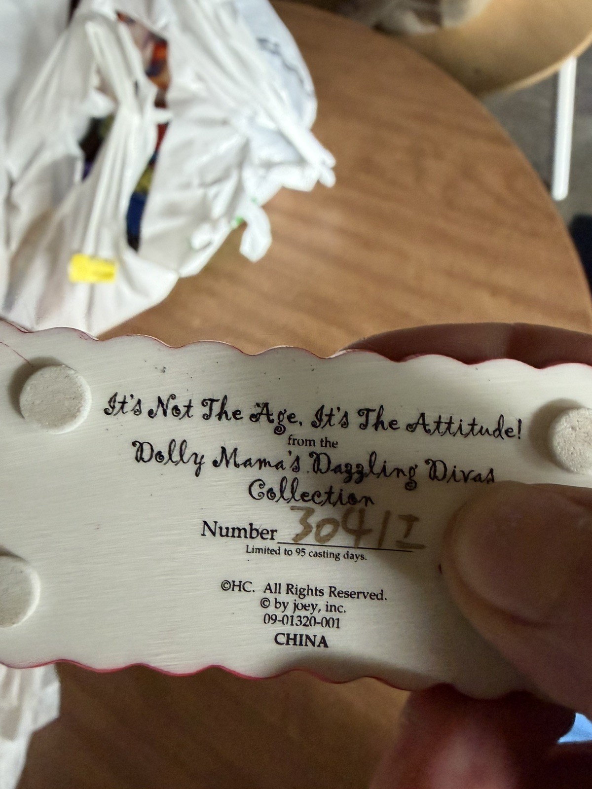 VTG Dolly Mama’s Dazzling Divas Figurine “It s The Attitude!” Numbered