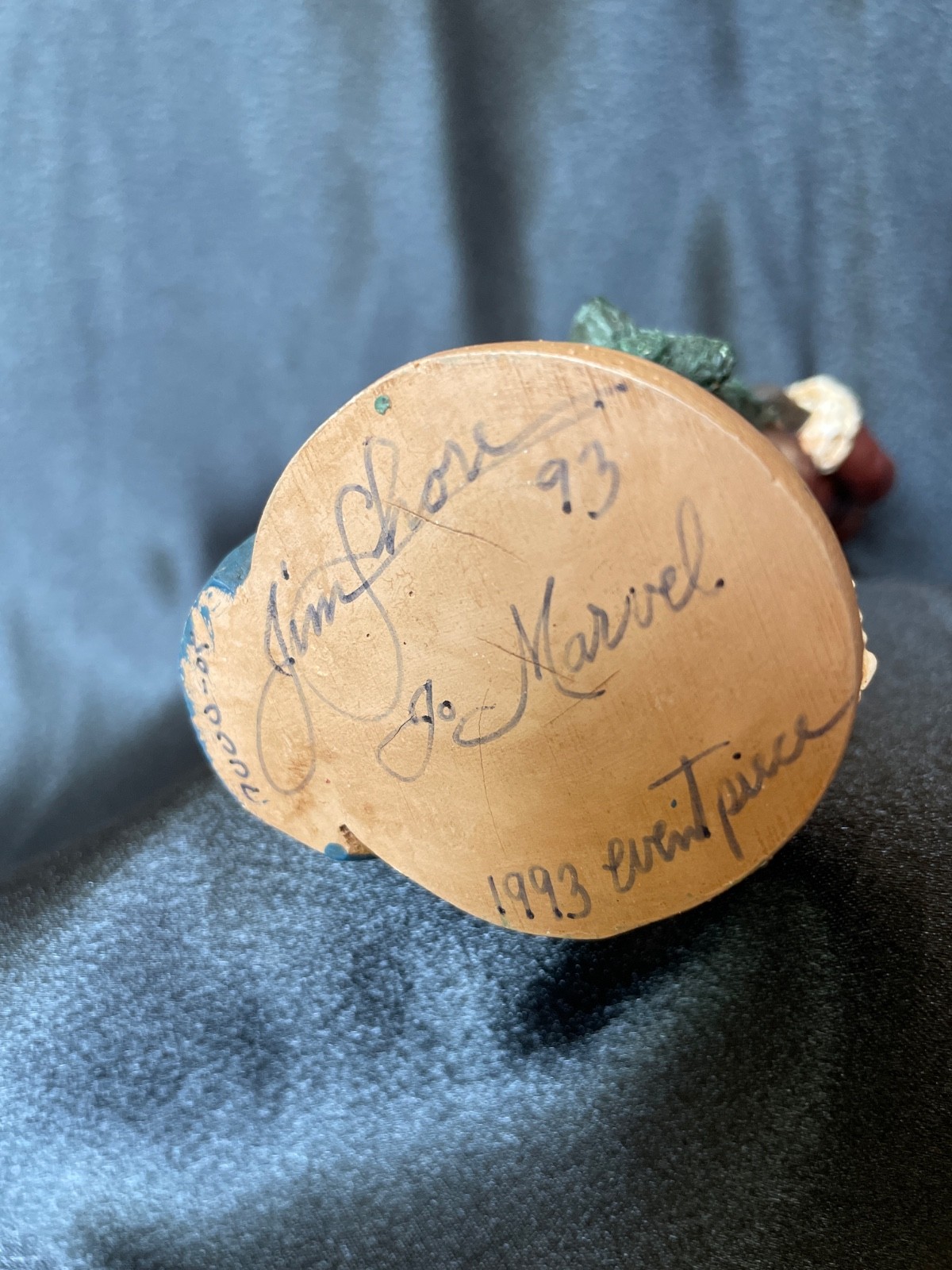 Rare 1993 Designs Direct Jim Shore Signed Event Piece Pencil Santa