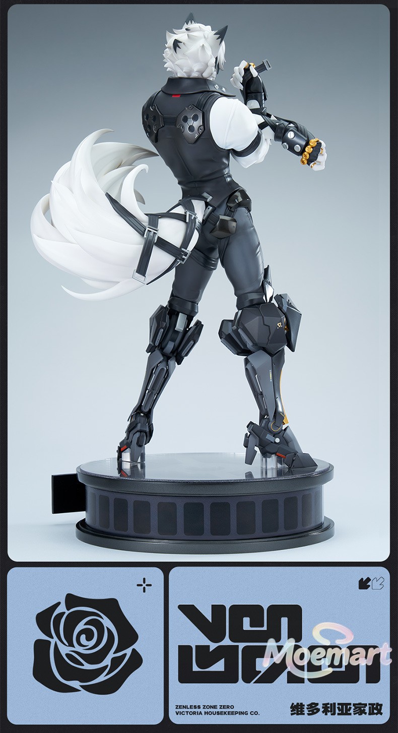 Official miHoYo Zenless Zone Zero Von Lycaon 1/7 Scale Figure PVC Doll Toy Model