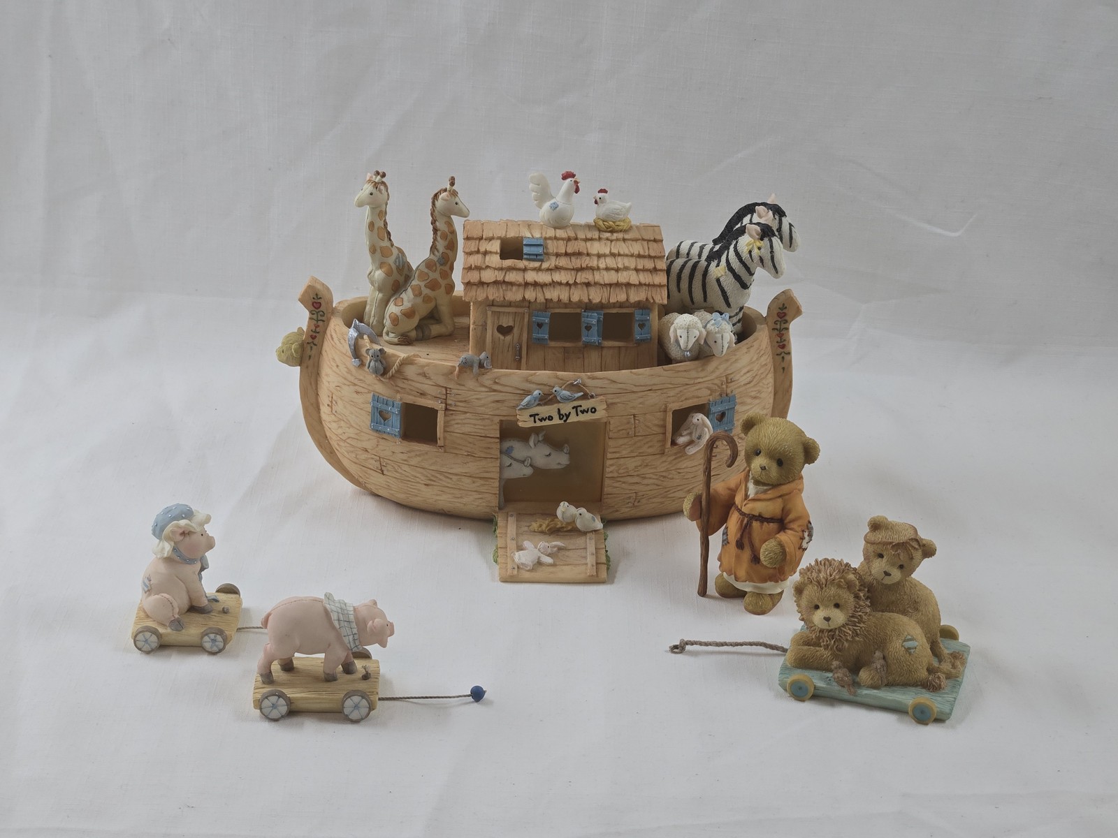 Cherished Teddies, Enesco, Noah’s Ark, Two By Two, Child’s Light, Nursery