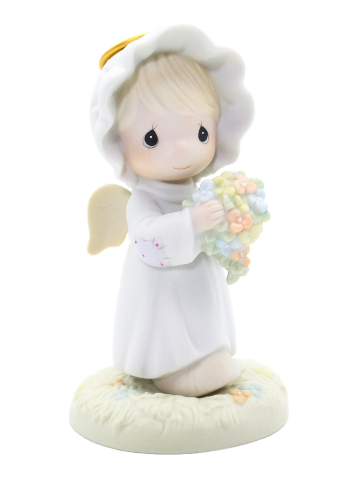 Precious Moments A Bouquet From God’s Garden Of Love Porcelain Figurine 1996
