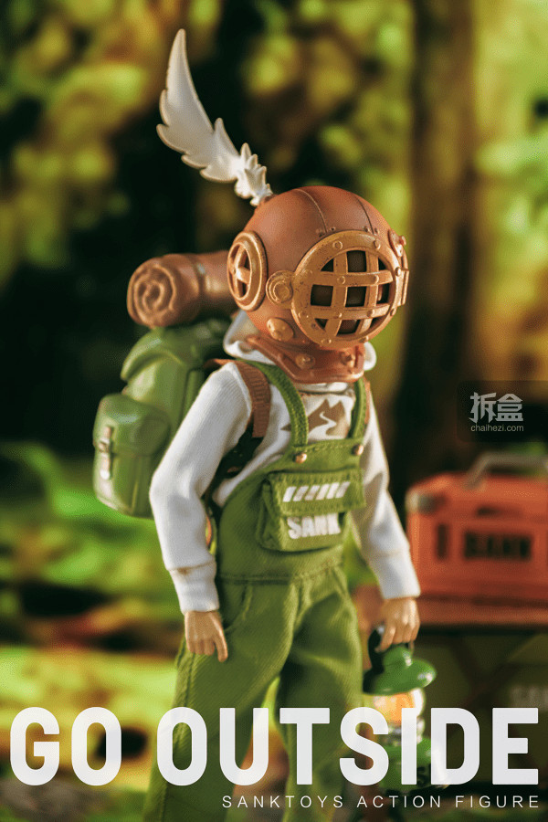 Sank Toys Camper Go Outside 1/12th Limited Collectibles Action Figure Deluxe Ver
