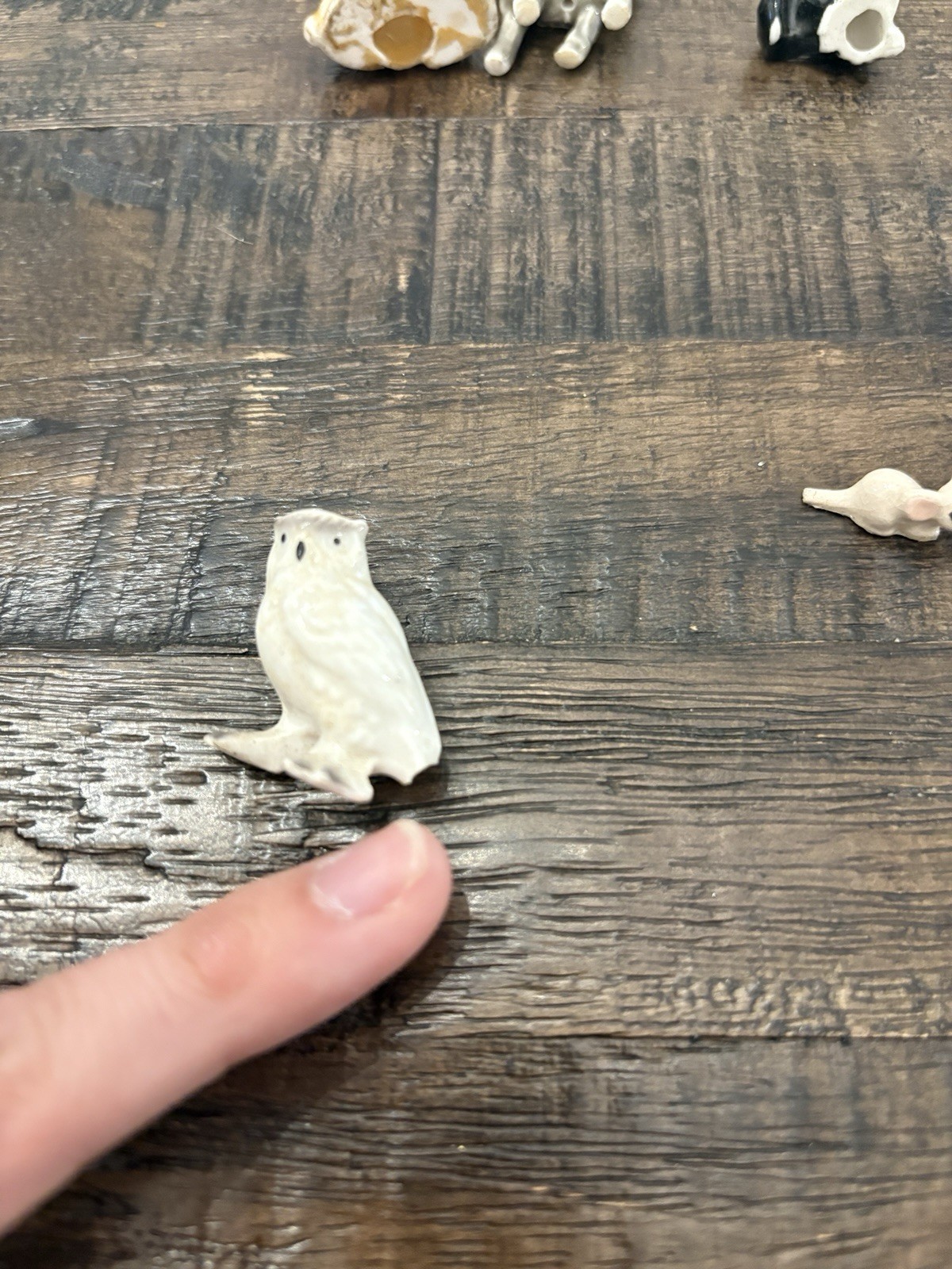 Hagen Renaker Bug House Mini Figurines Deer Owl Fish Mouse Duck Swan Skunk Japan