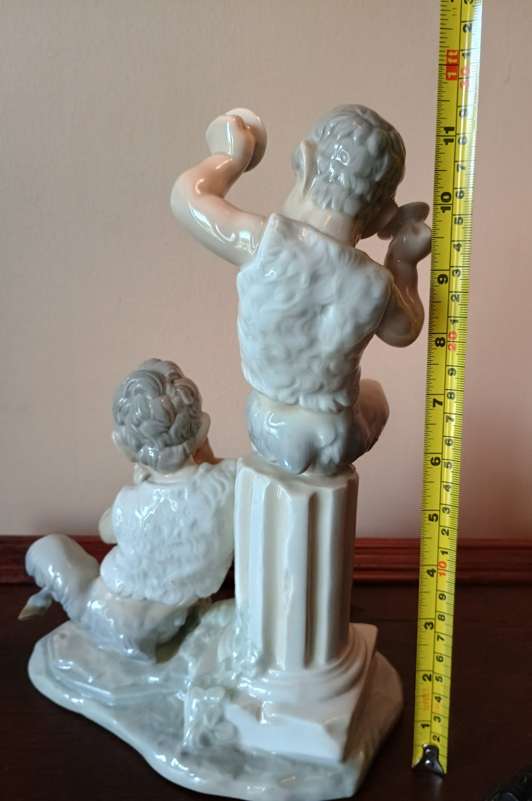 Rare Porcelain Lladro Satyrs Fauns Group Figure 1008 Mythology Fulgencio Garcia