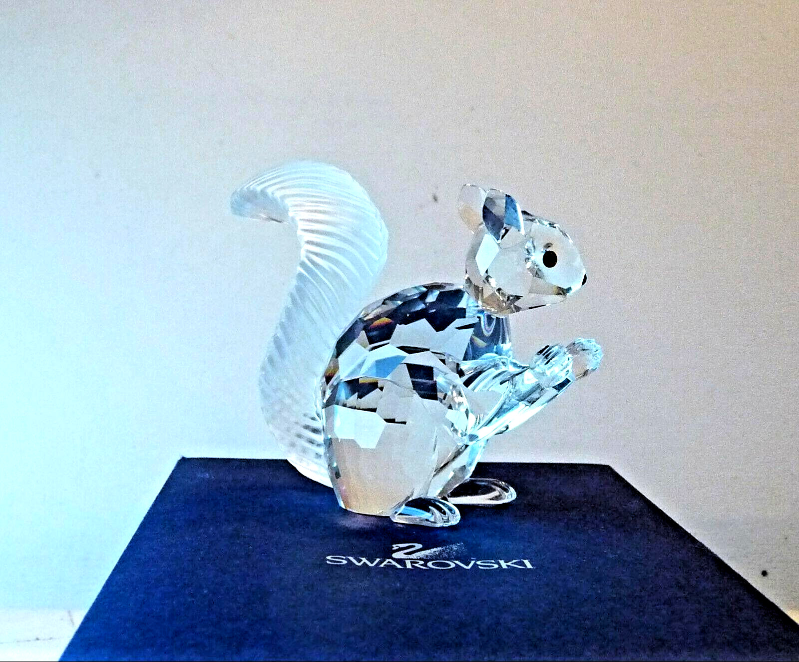 Swarovski Crystal Squirrel 10th Anniversary Edition 208433 w/Box & COA