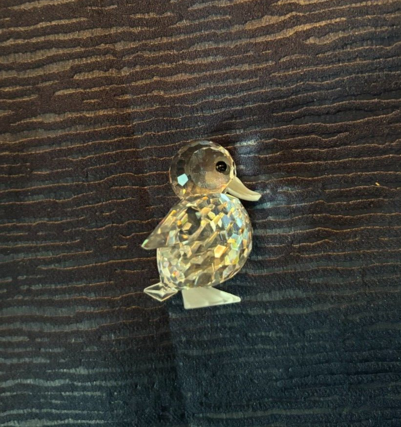 Swarovski 012728 Miniature Duck Standing – Beauties Of The Lake Series