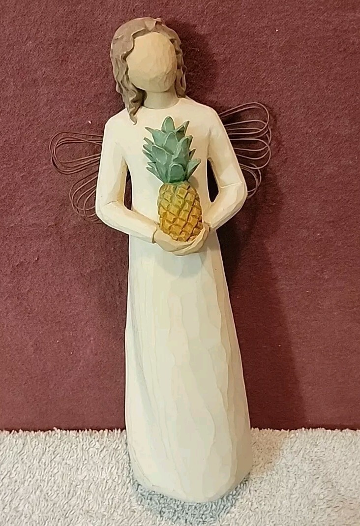 Willow Tree “Welcoming Angel” 8.25″ Tall by Susan Lordi 2002 Demdaco No Box