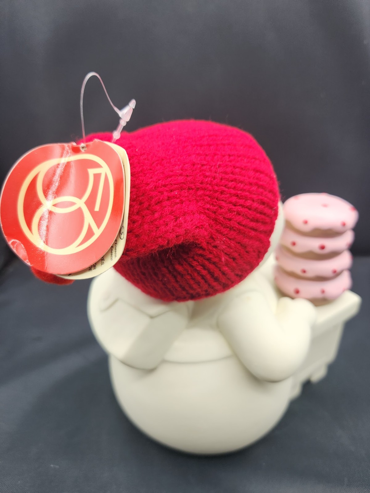 Snowpinions Dept 56 Valentines Donuts Please Kristi Jensen Pierro Enesco 6.75″