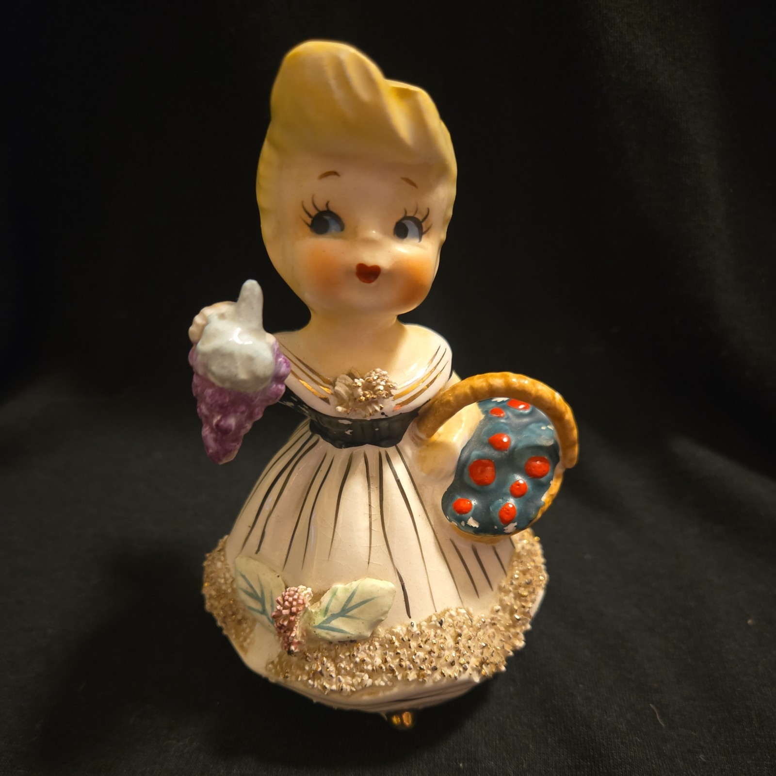Vintage 1950s Consco “Marilyn Exclusive” girl bell figurines