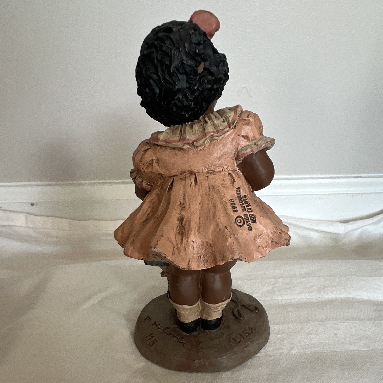 All Gods Children Lisa #116 Hand Painted Resin Figurine 1985