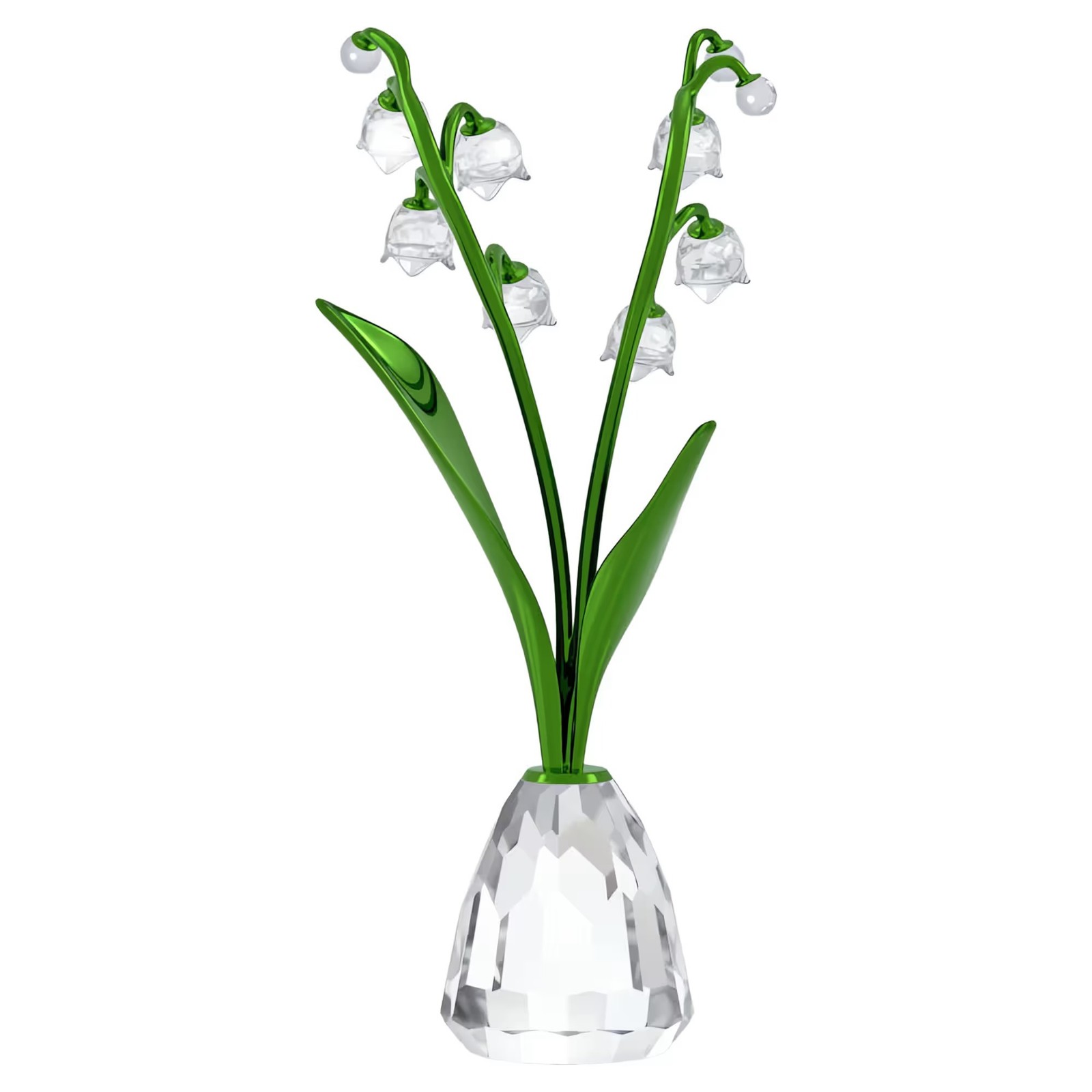 Swarovski Crystal Florere Lily of the Valley Figurine Decoration, Green, 5721541