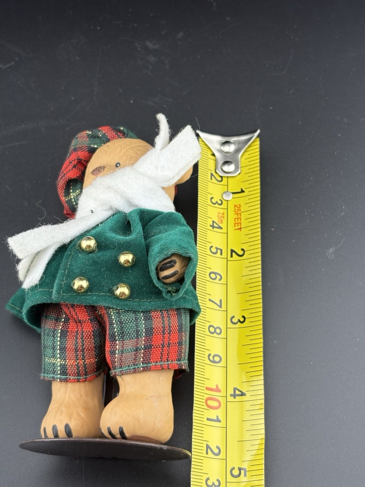 VTG ANCO O’Bear Family Porcelain Teddy Bear Special Collector Ed Caroler