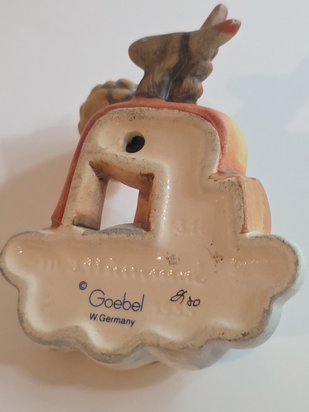 Vintage Goebel Hummel Figurine Wall Plaque “SEARCHING ANGEL” Hum 310 TMK-5
