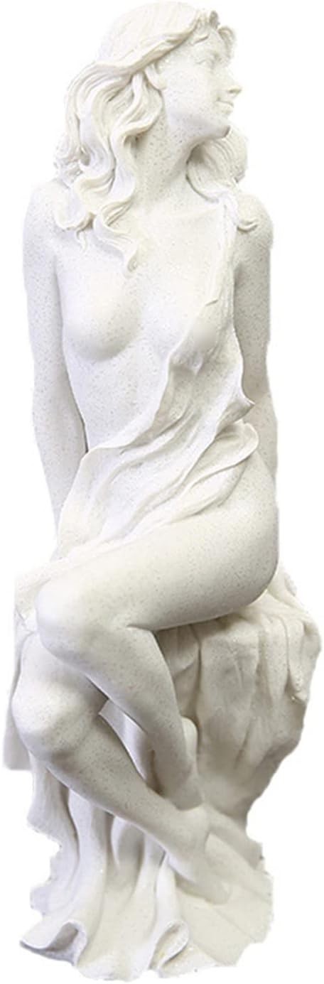 Greek Aphrodite Statue 12″, Goddess of Love Figurine Sculpture, Bonded Marble Po