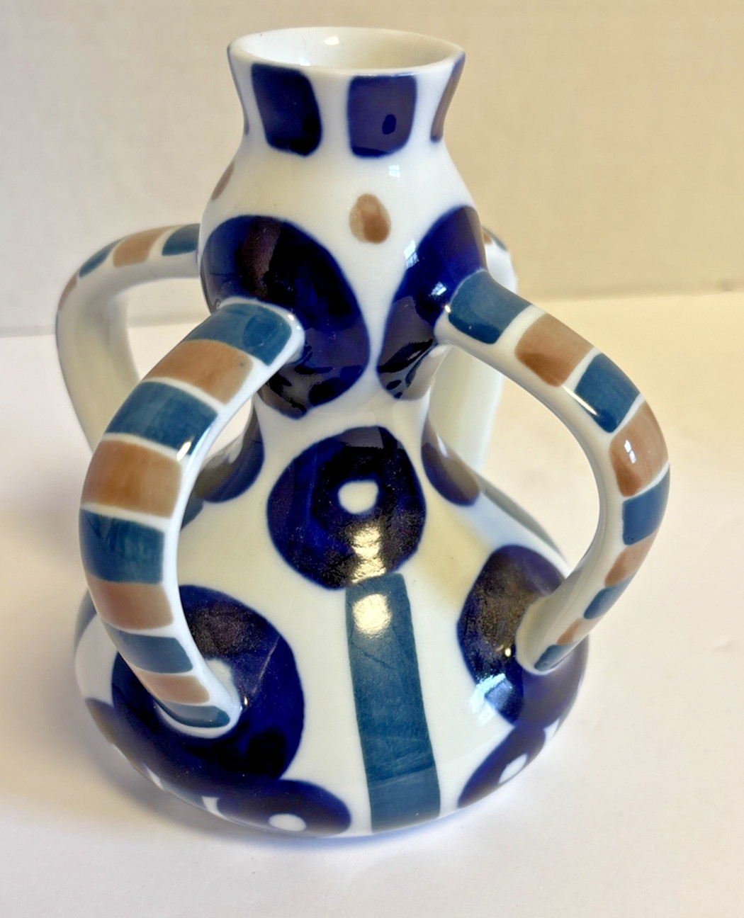 Sargadelos Modernist Art Porcelain Abstract Sculpture Made in Spain