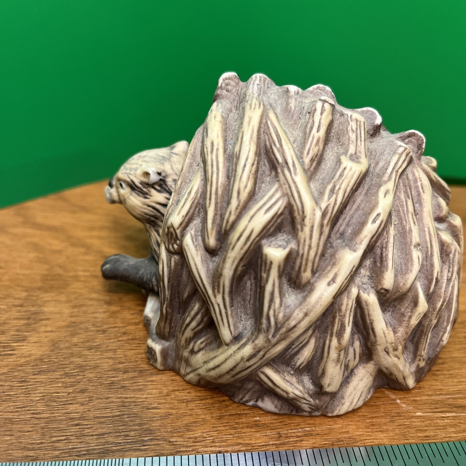 1984 Woodland Surprises Beaver – Franklin Porcelain – Jacqueline B Smith