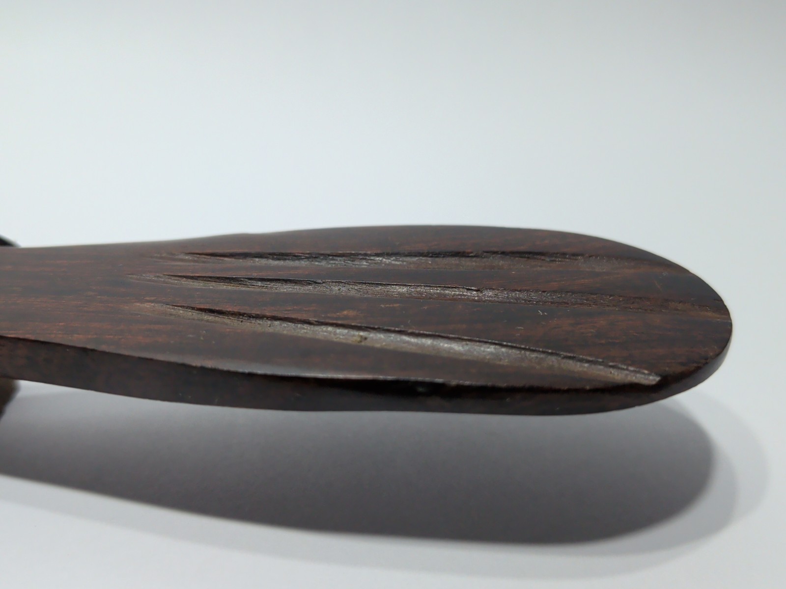 ✨VINTAGE✨ WOOD ROAD RUNNER Hand Carved 8”x3”x1¾” Hard Wood Folk Art Carving