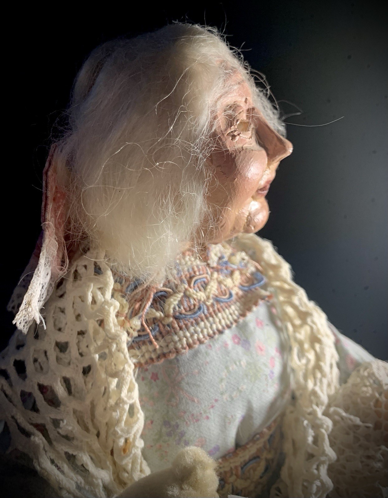 VTG Grandma For Hire : Character By Marina Cantlon 1985 Handmade-One Of A Kind