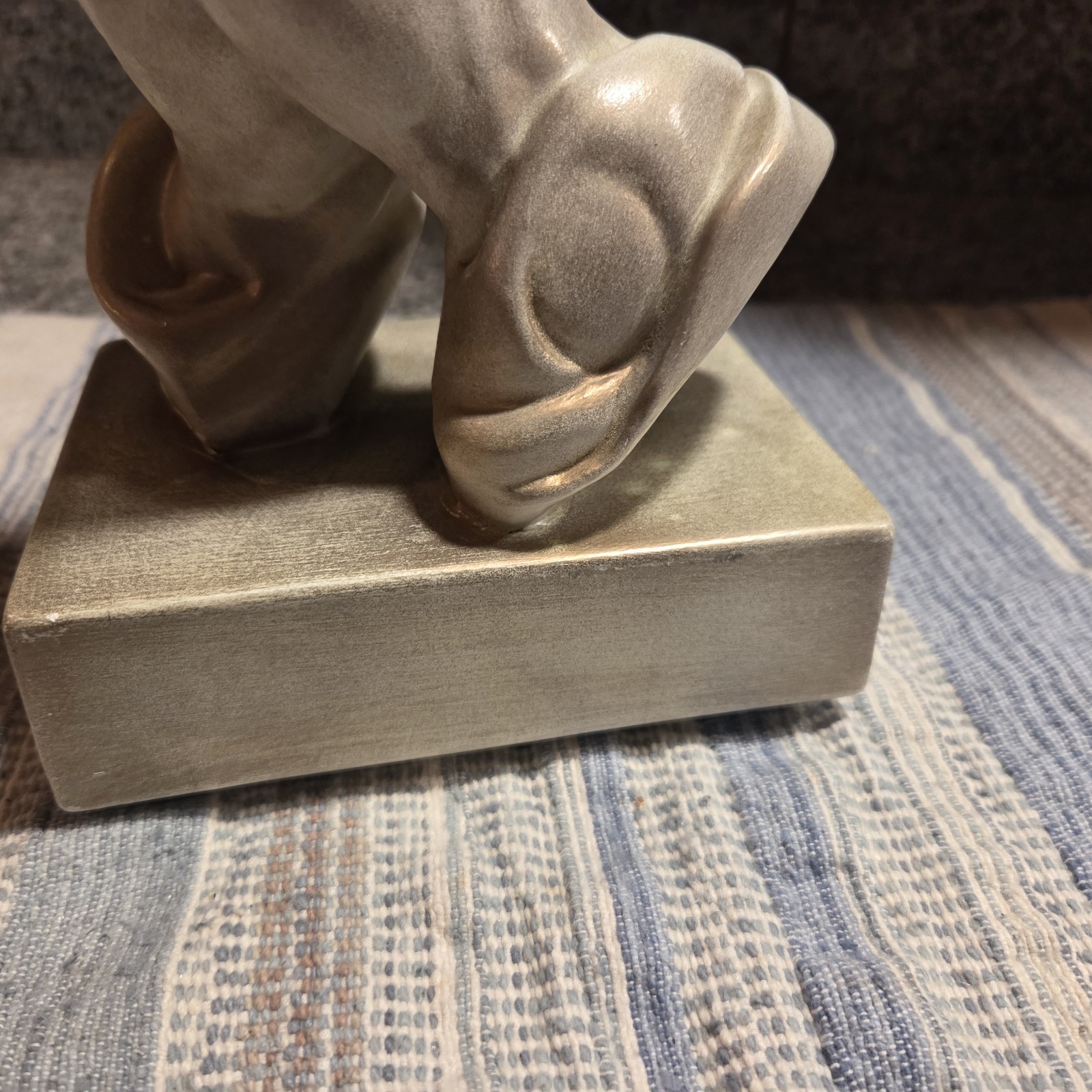 Vintage 1968 Atlantic Mold Praying Hands Ceramic Figurine – Hand Painted