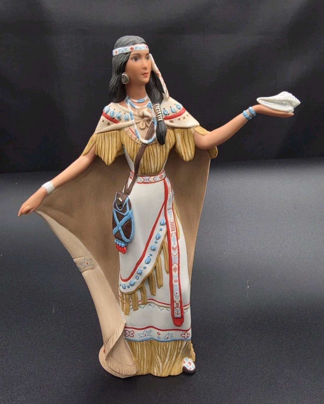 Lenox Figurine The Legendary Princesses Fine Porcelain Pocahontas 1992 EUC 10327