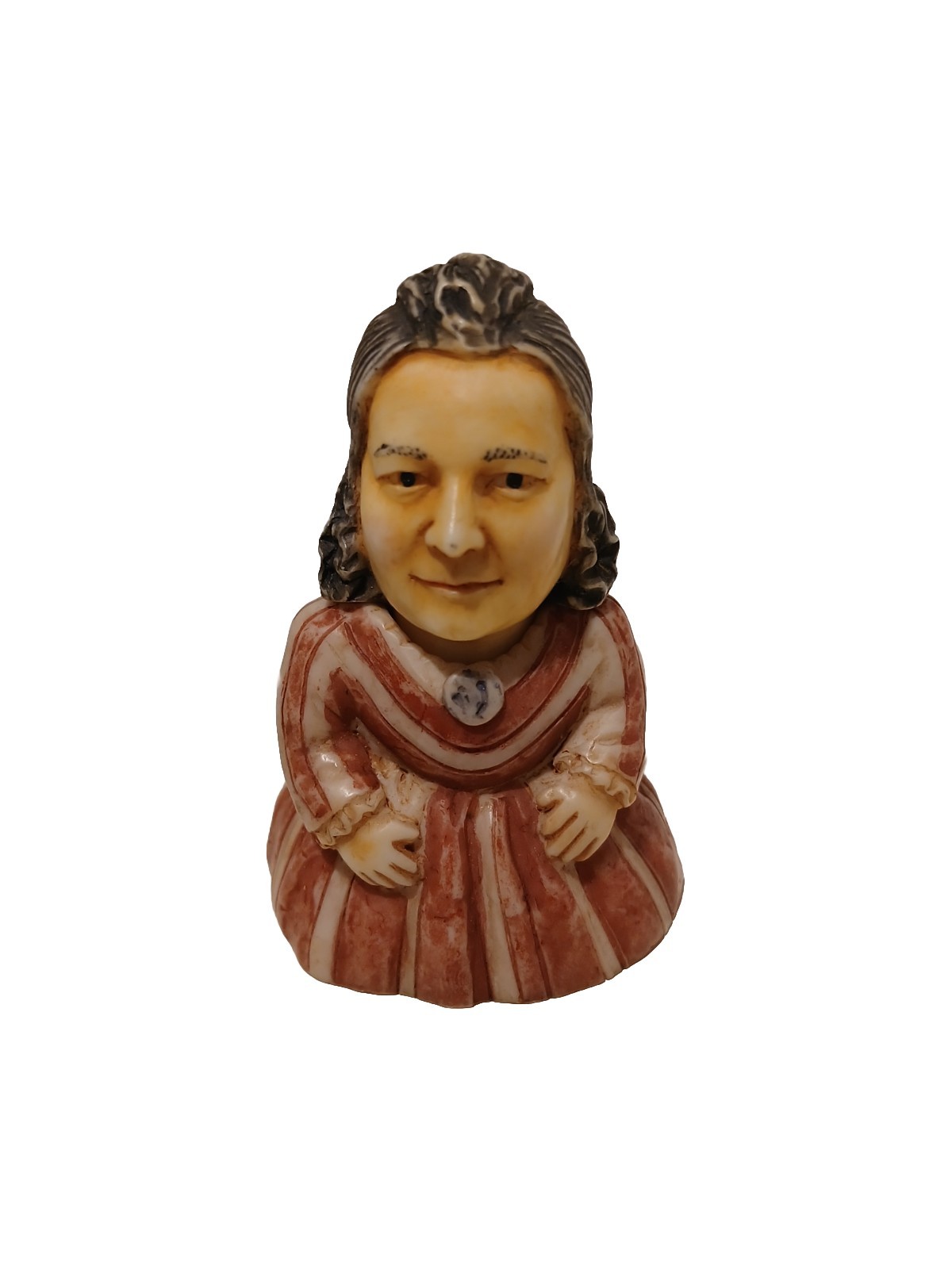 Harmony Kingdom Ball Historical Pot Belly Retired Mary Todd Lincoln Figurine BOX