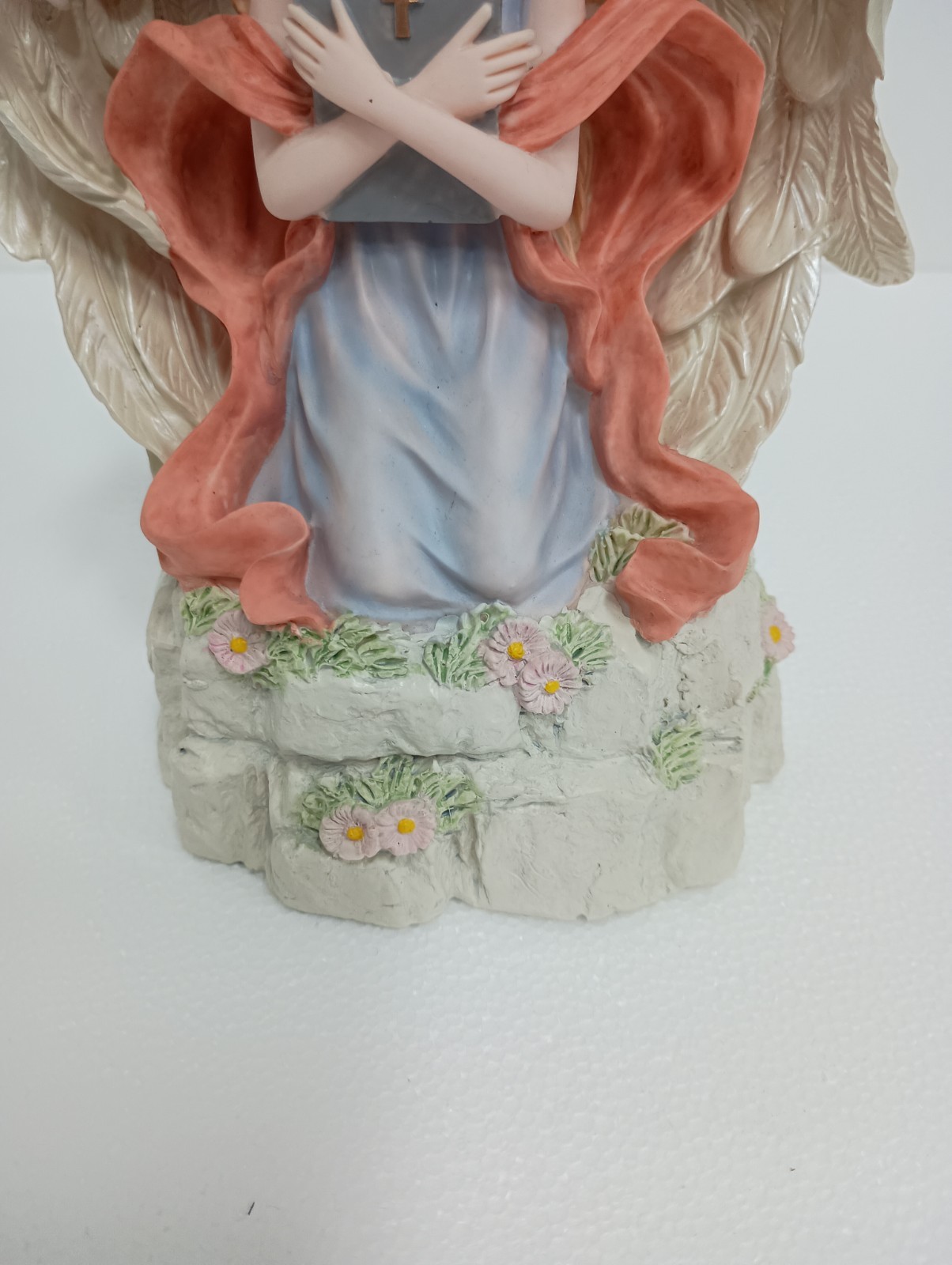 Vintage Lenox Mindful Prayer Angel Figurine Ceramic Inspirational Collection