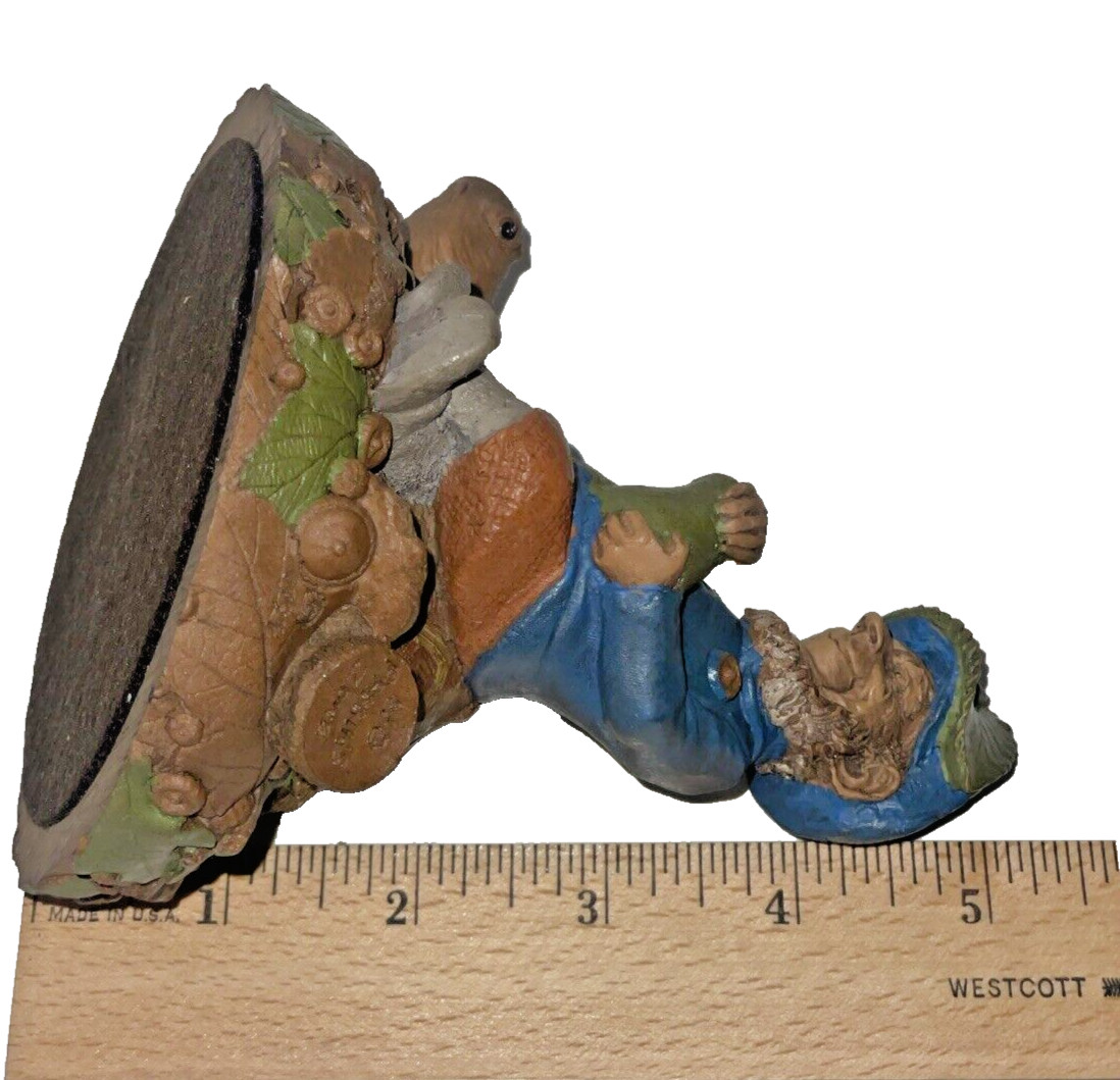Cairn Tom Clark Gnome Turtle Figurine No Passing Zone T Wolfe 6312 Signed 1994*