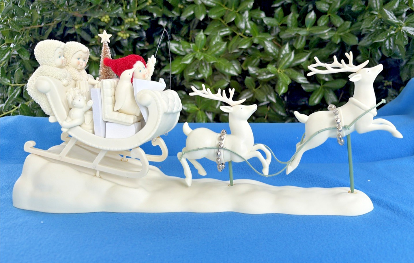 NIB Vintage Dept 56 Snowbabies – Up, Up, And Away #796016