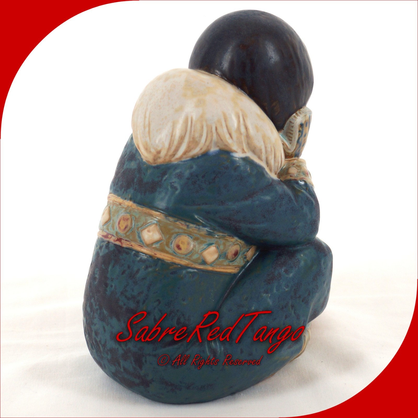 LLADRO PENSIVE ESKIMO GIRL FIGURINE FRANCISCO CATALÁ #12158 WITH BOX