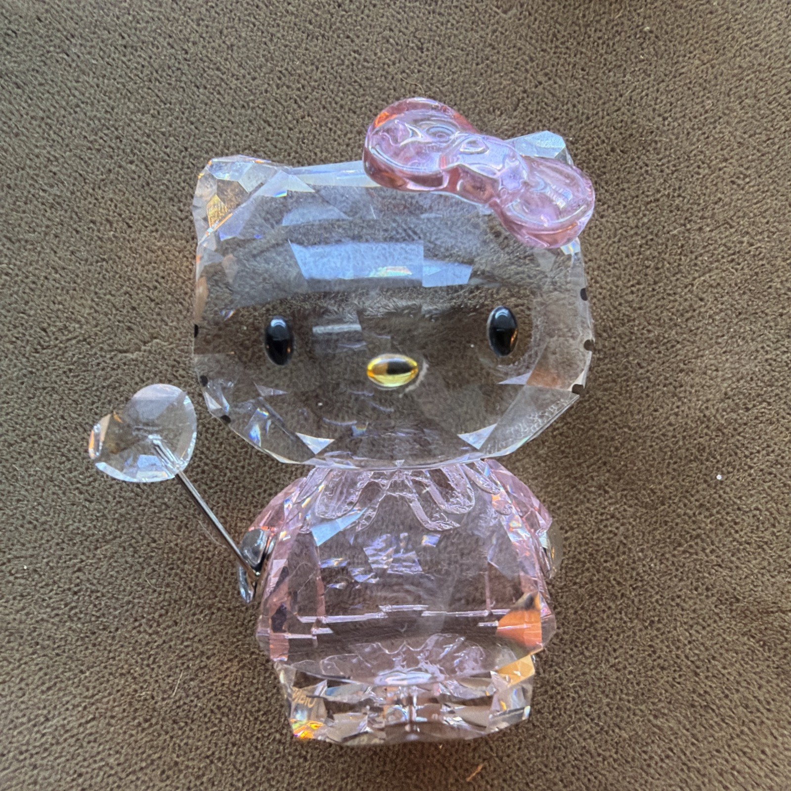 SWAROVSKI Hello Kitty Fairy Crystal Figurine 2013 Limited Edition Sanrio Pink