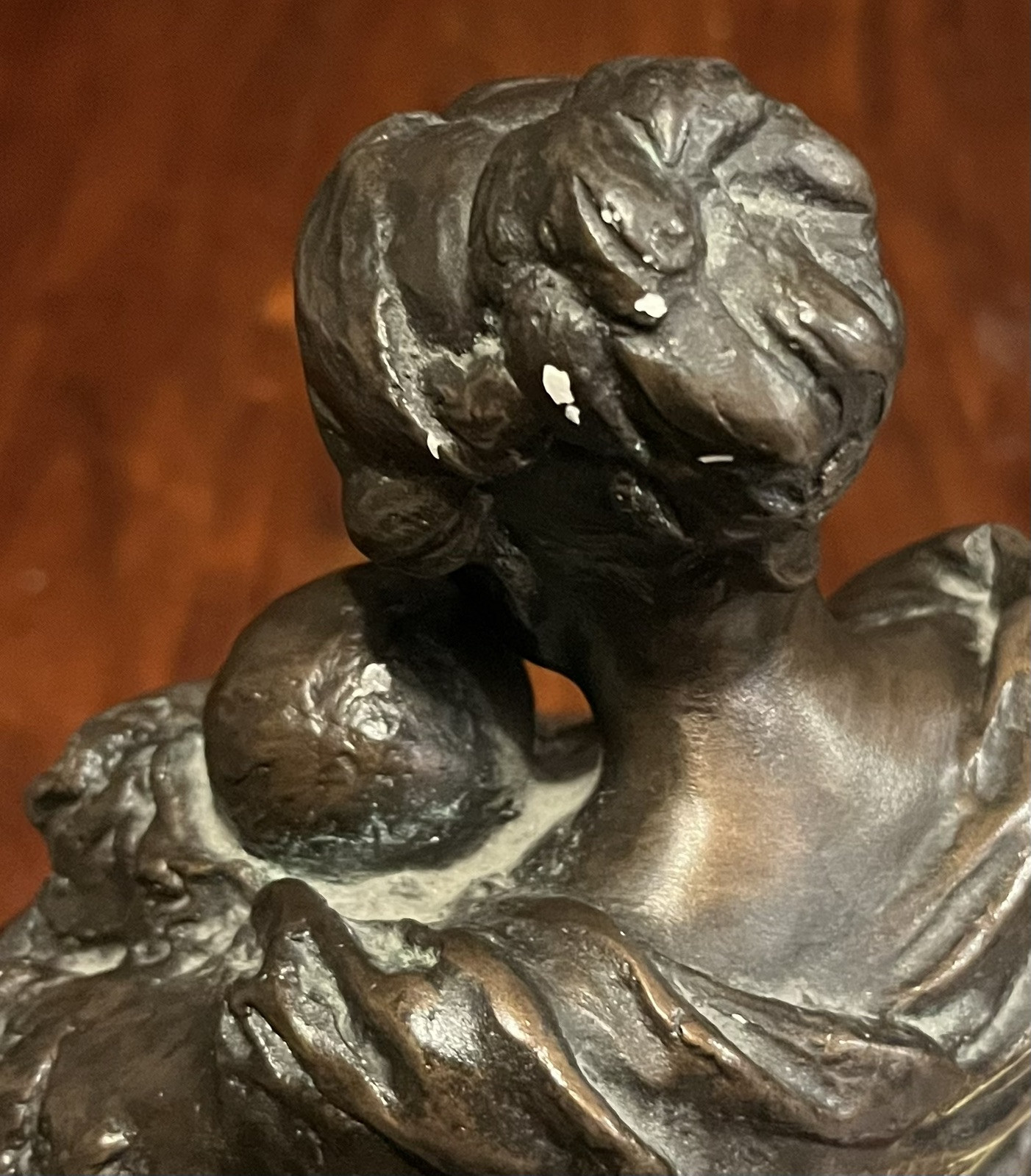 Bessie Potter Vonnoh 1982 Alva Bronze finish Motherhood Roman Bronze Works NY