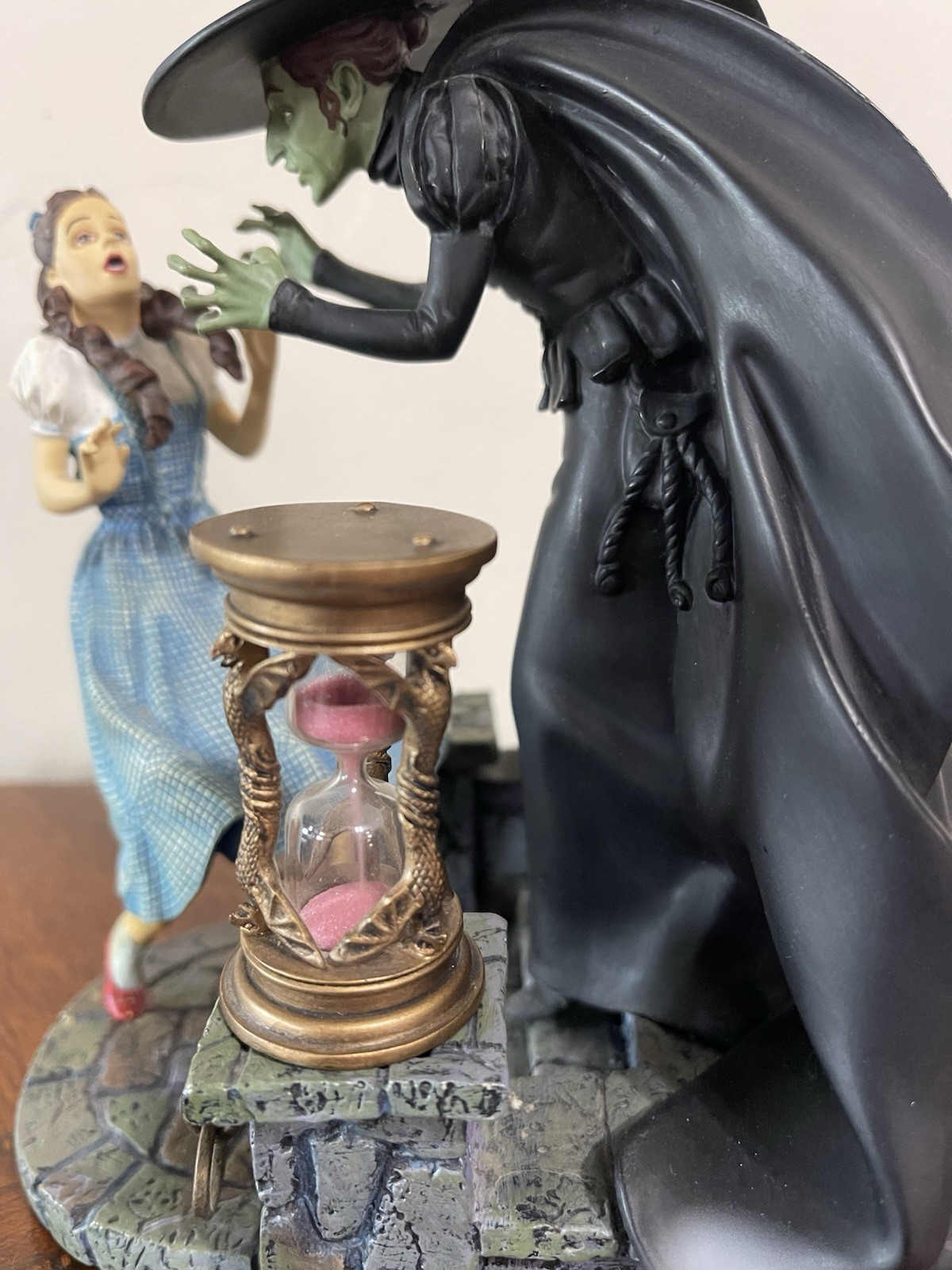 Franklin Mint- Wizard Of Oz- Dorothy’s Final Hour, Removable Hour Glass, w/ COA