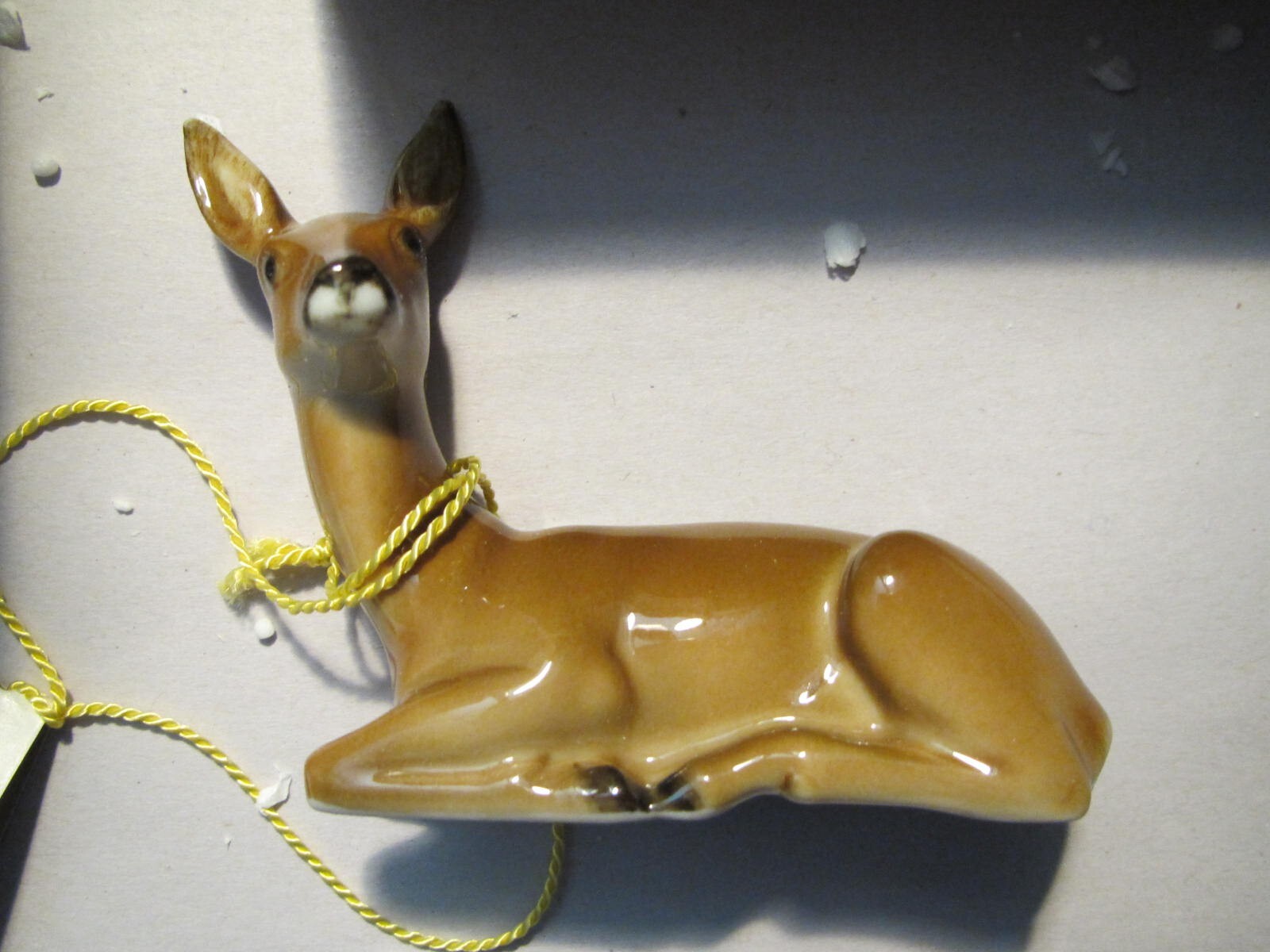 German Bavarian Lorenz Hutschenreuther Karl Tutter Porcelain Deer Figurine 2.5