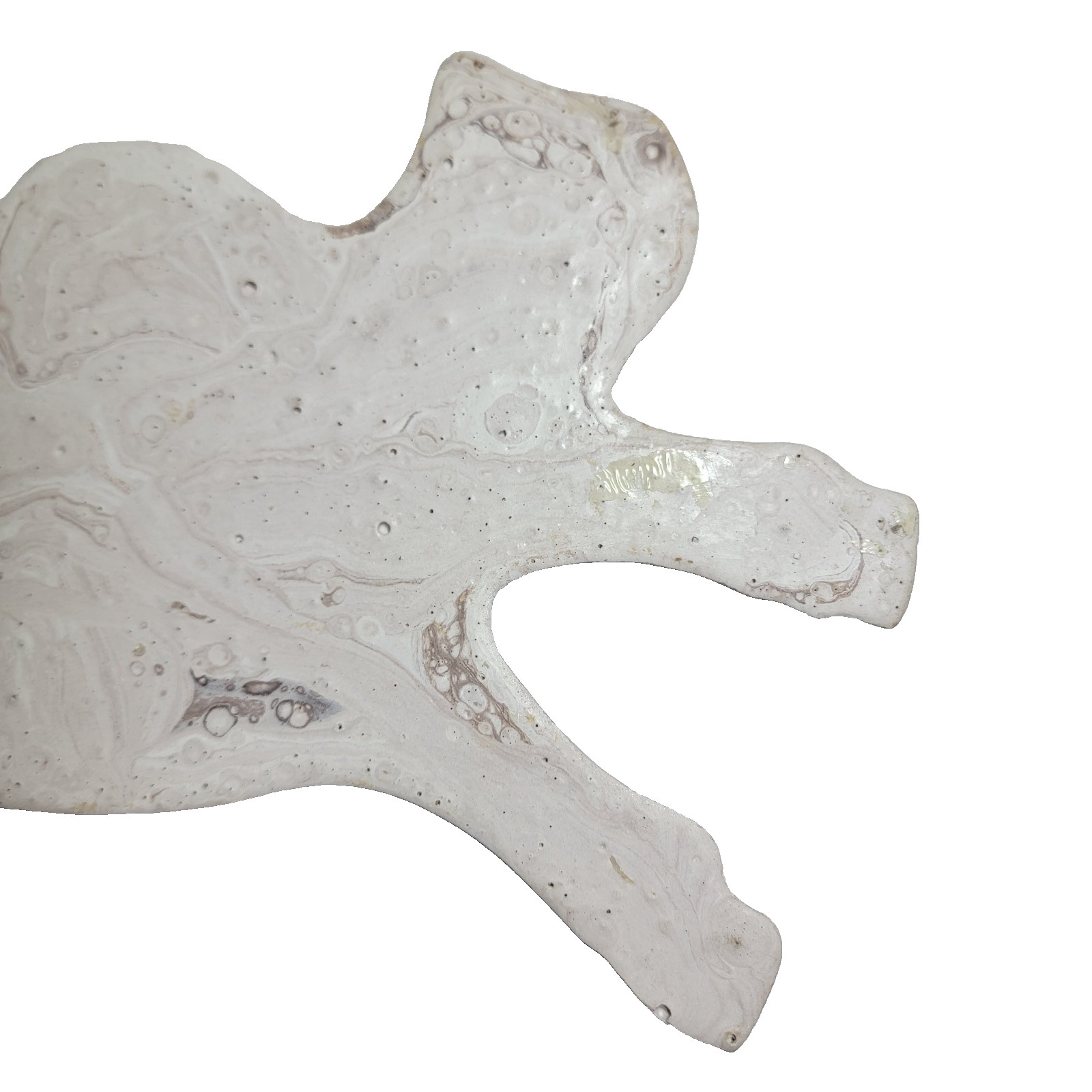 Vintage Resin Galloping Horses Wall Hanging Decor Marble Look and Design