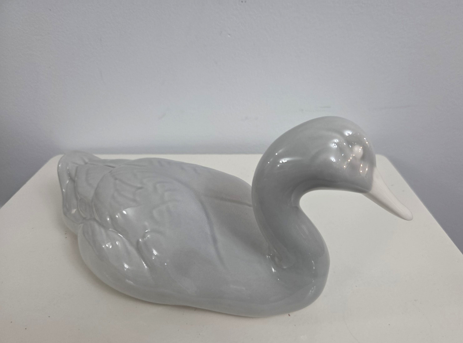 Beautiful Retired Hispania Porcelain Duck Figurine 27cm Daisa 1986 Made in Spain