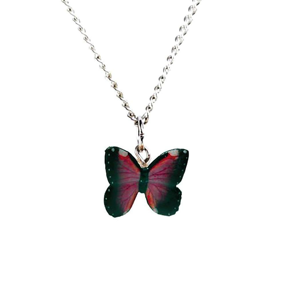 Little Critterz Jewelry Butterfly Violet Morpho – Pendant Porcelain Jewelry