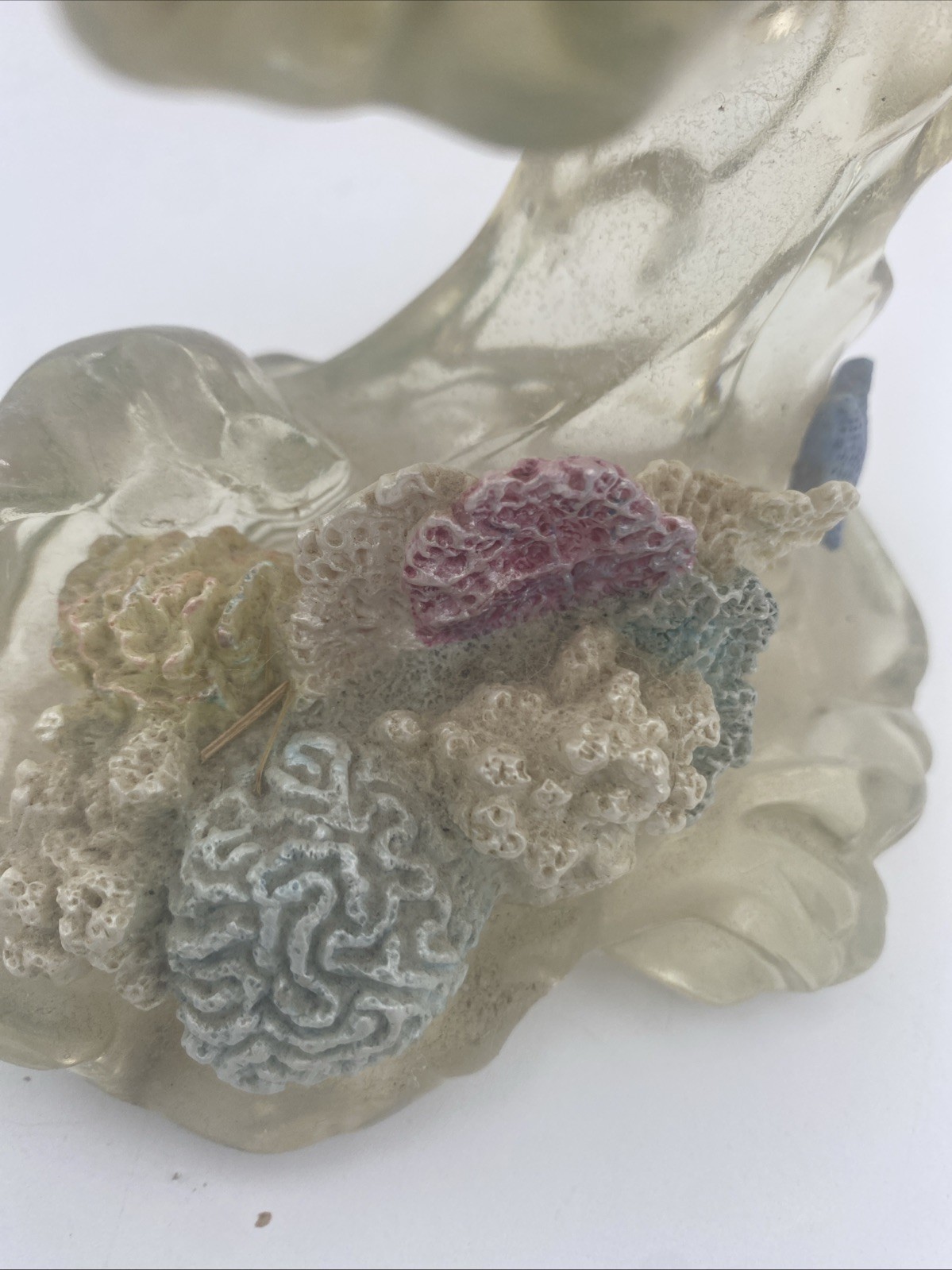 Lenox 2001 Acrylic Resin Dolphins Riding The Waves Seashells Beach Ocean Theme