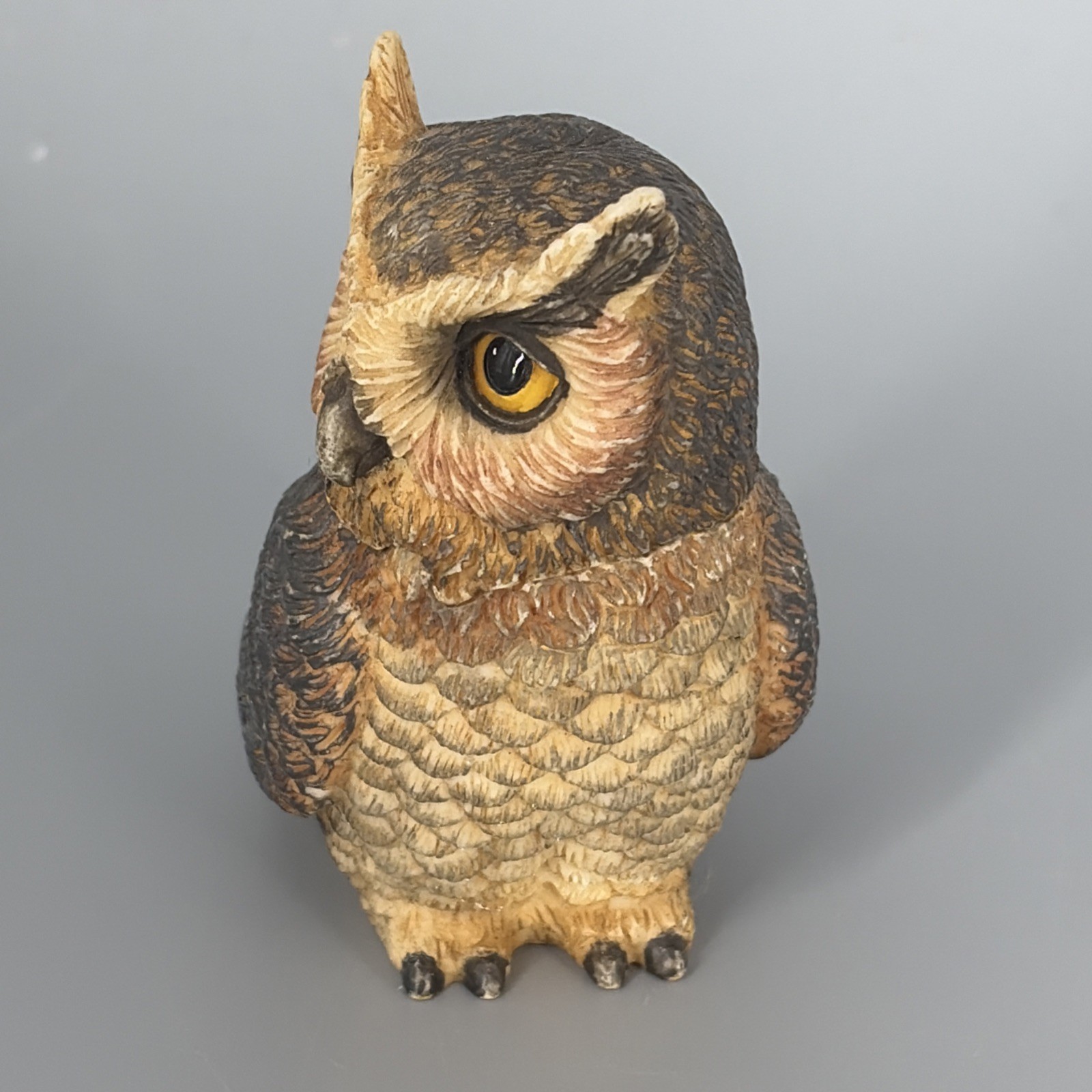 Harmony Kingdom Ball Pot Bellys / Belly GREAT HORN Owl xPBZOW4 1413