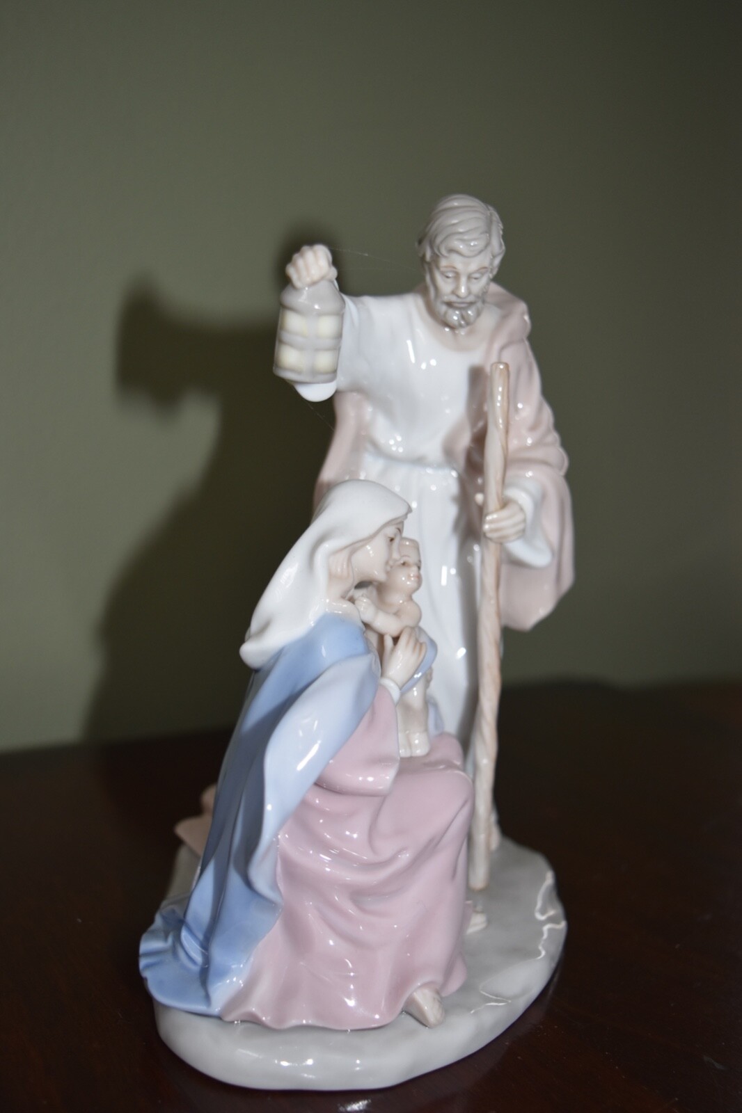 Holy Family Virgin Mary St. Joseph Baby Jesus Nativity Roman Figurine Valencia