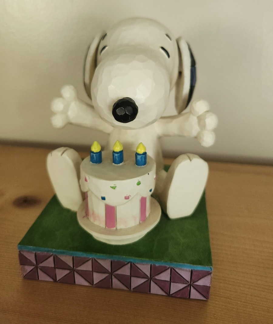Jim Shore 2015 Snoopy Peanuts Happy Birthday Figurine 4049417