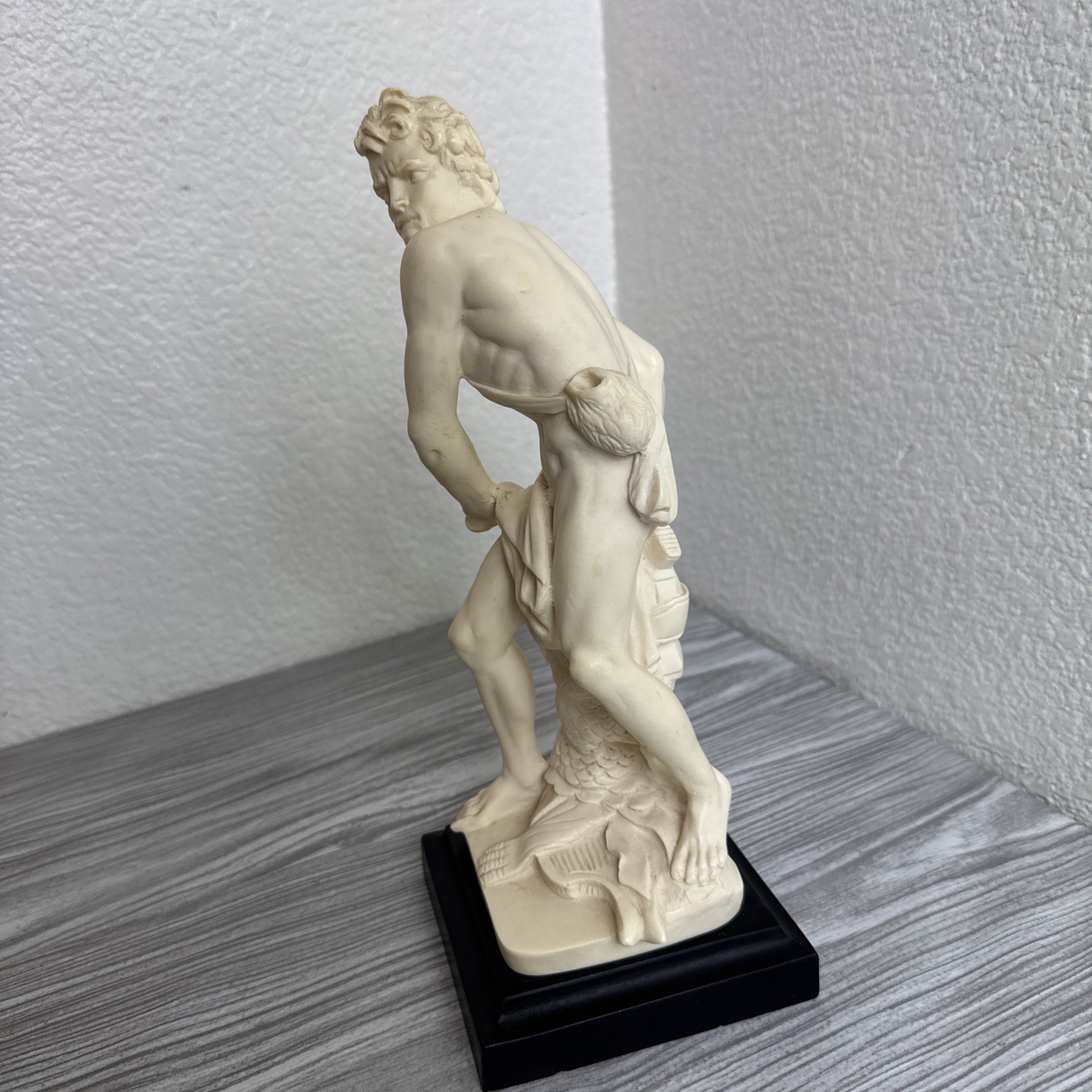 G. Ruggeri Italy Hercules Figurine Ready for Battle Sculpture 10.5″