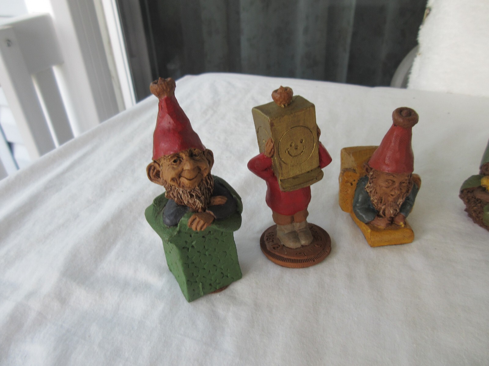 “4 PIECE Tom Clark Vintage G.I.F.T. Complete Set ” + 1 ~~5 FIGURINES TOTAL!